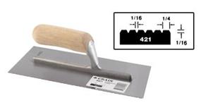 Llana dentada C/M 3/32 x 3/32 x 3/32