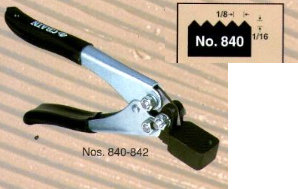 Troquel manual para llana 1/8 x 1/6